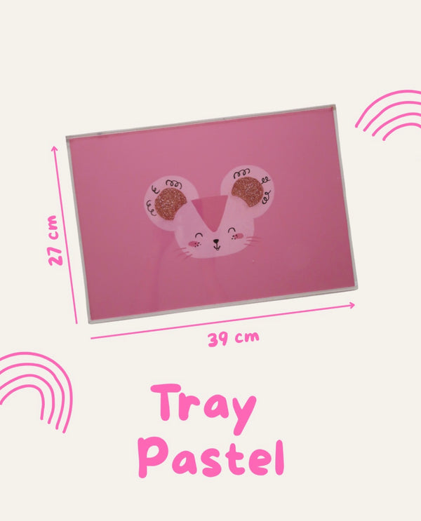 Tray pastel